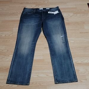 William Rast Men's Relaxed Stretch Jeans 38x32